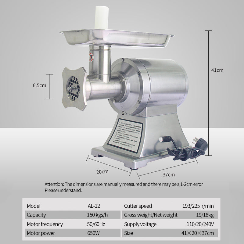AL-15 Bangjie Meat Grinder (Copper Wire Motor)