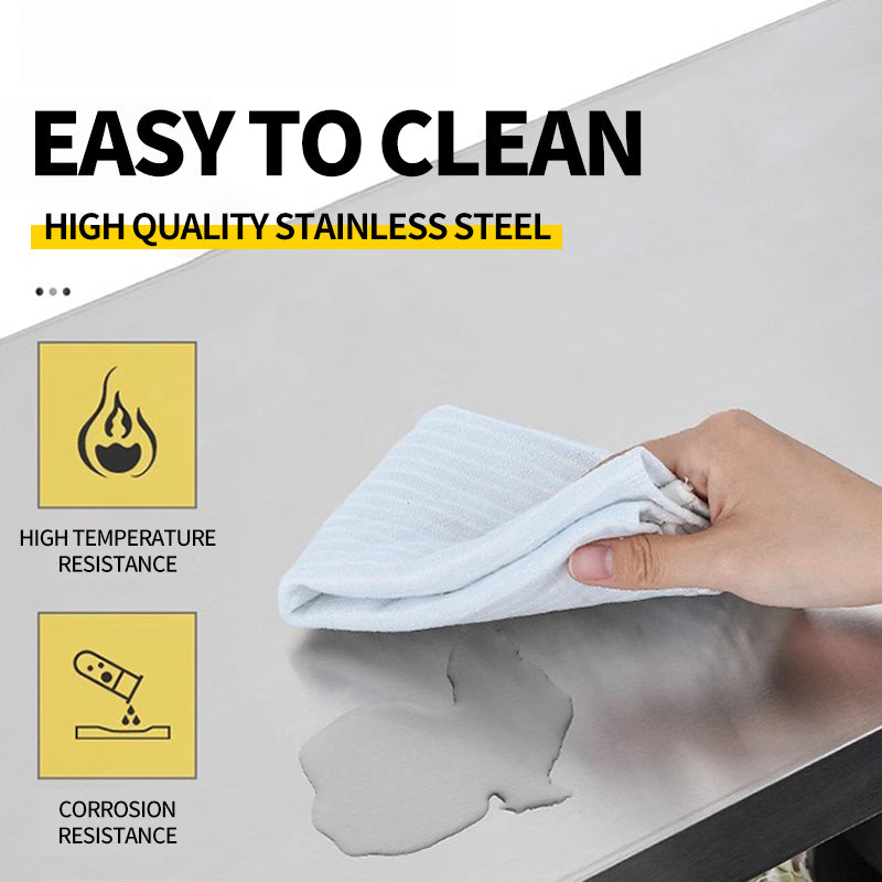 Four level disassembly and assembly shelves