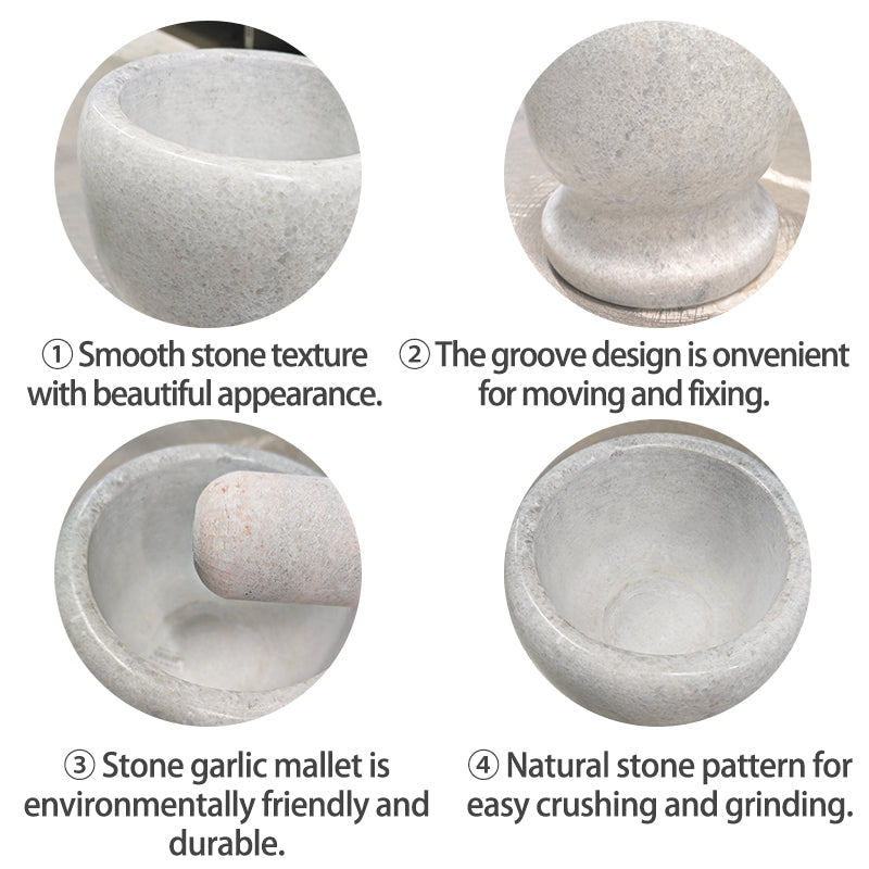 20CM beige garlic cup