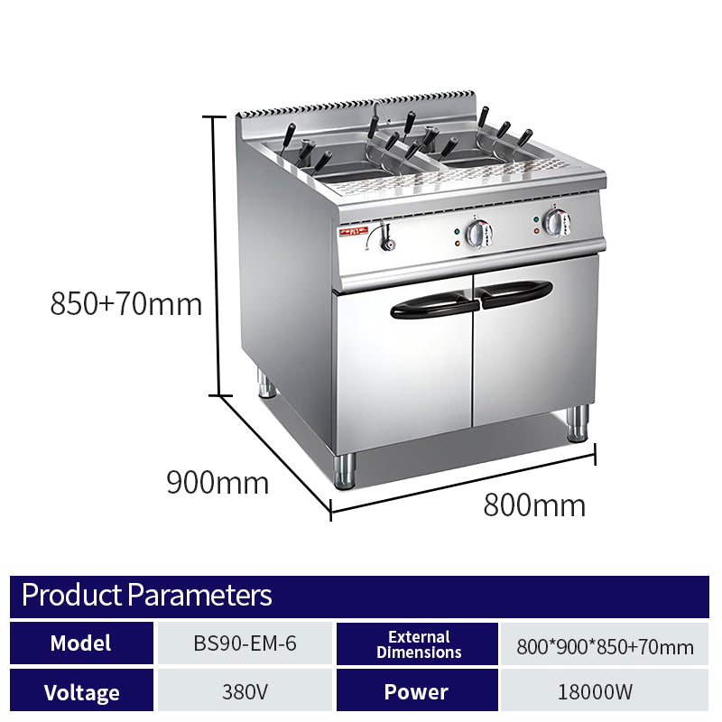 Double cylinder electric powder furnace cabinet holder