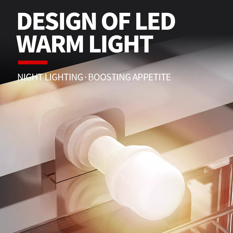 Efficient food display steamer