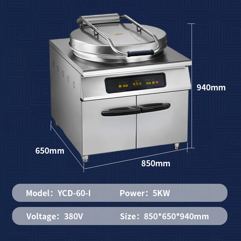Box-type electric heating stove