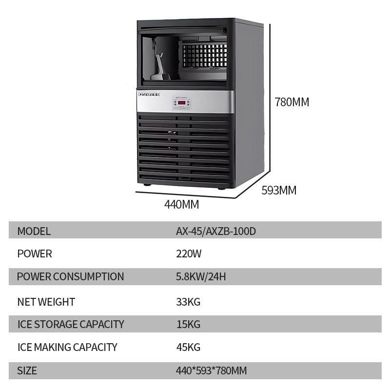 45KG ice maker