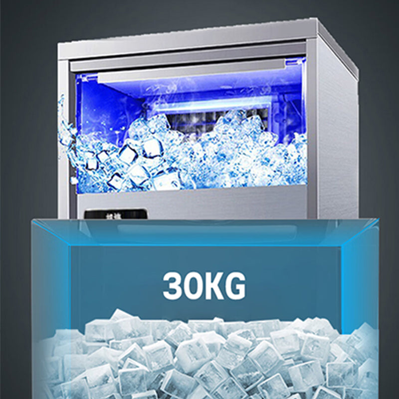 Bangjie 30kg stainless steel ice maker
