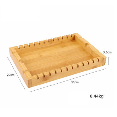 Barbecue skewer tray