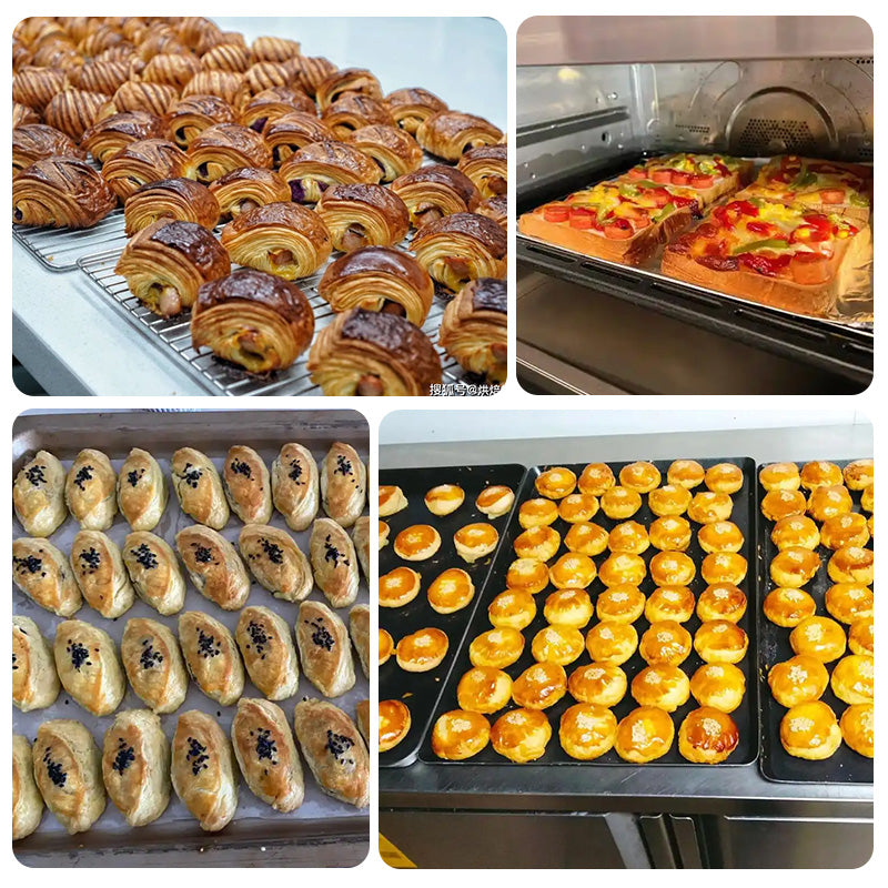 Single Deck 2 Trays Oven Bakery Kitchen Baking for Bread Pizza