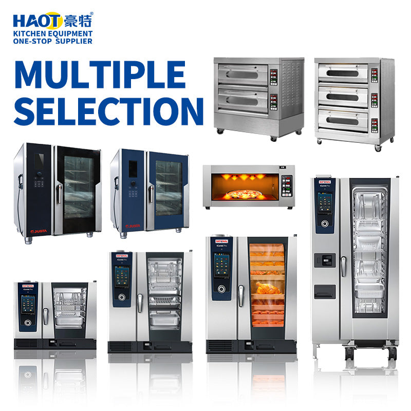 Single Deck 2 Trays Oven Bakery Kitchen Baking for Bread Pizza