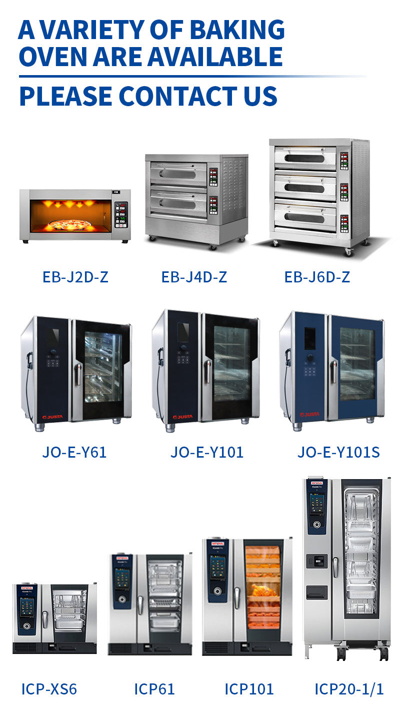 Single Deck 2 Trays Oven Bakery Kitchen Baking for Bread Pizza