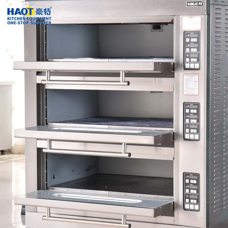 Intelligent Commercial three layer six disc Electric Oven EB-J6D-Z