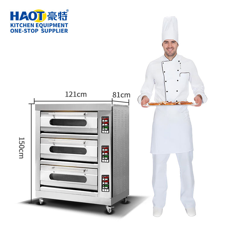 Intelligent Commercial three layer six disc Electric Oven EB-J6D-Z
