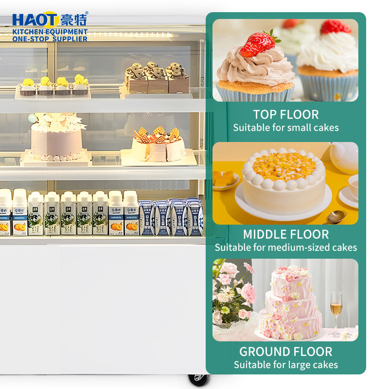 Arc-Type Refrigerated Display Counter – 1200mm (Copper Condenser, Air-Cooled)
