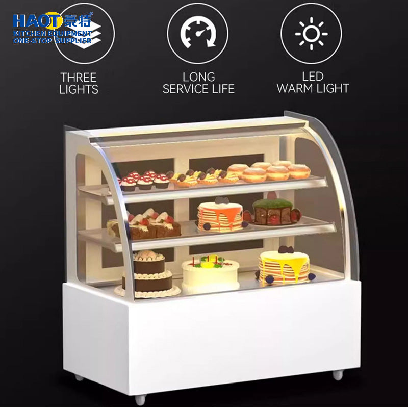 Arc-Type Refrigerated Display Counter – 1200mm (Copper Condenser, Air-Cooled)