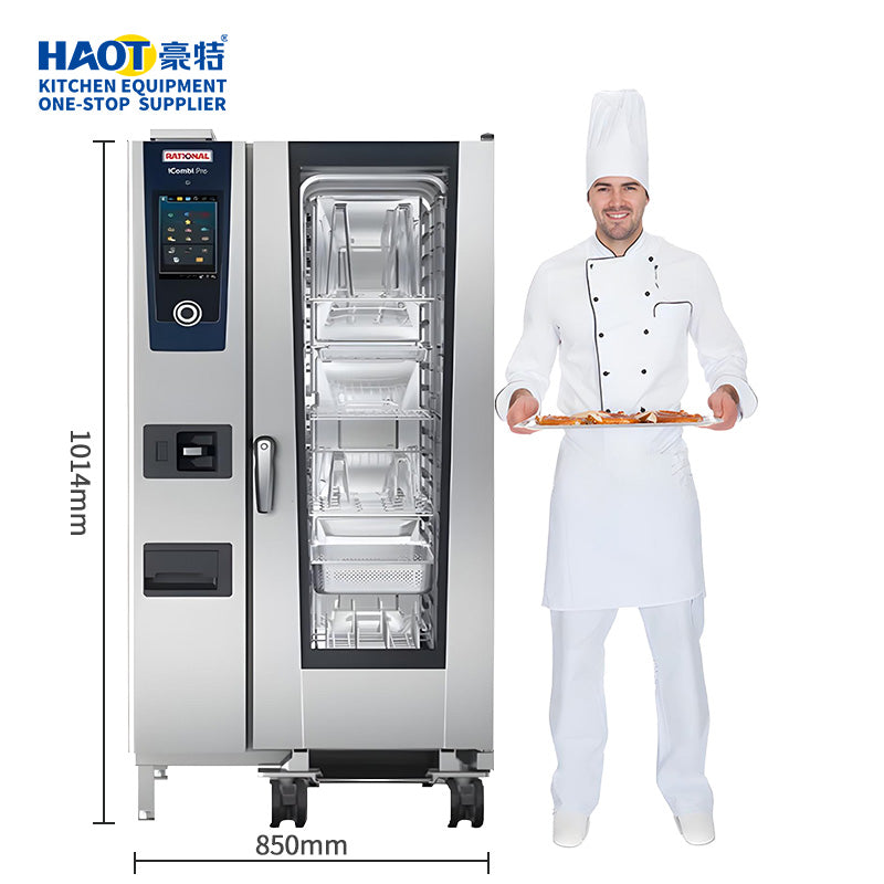 Rational Electric universal steaming touch computer version oven 20 plates