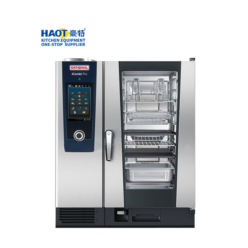 Rational Electric universal steaming touch computer version oven 6 plates