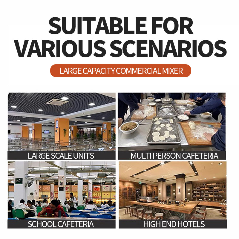 Dual-action dual-speed dough mixer(HS30S)