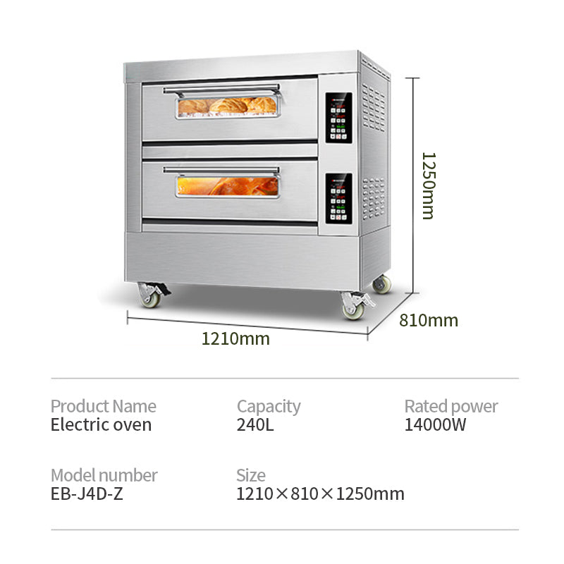 Intelligent Commercial Two layer Four disc Electric Oven EB-J4D-Z