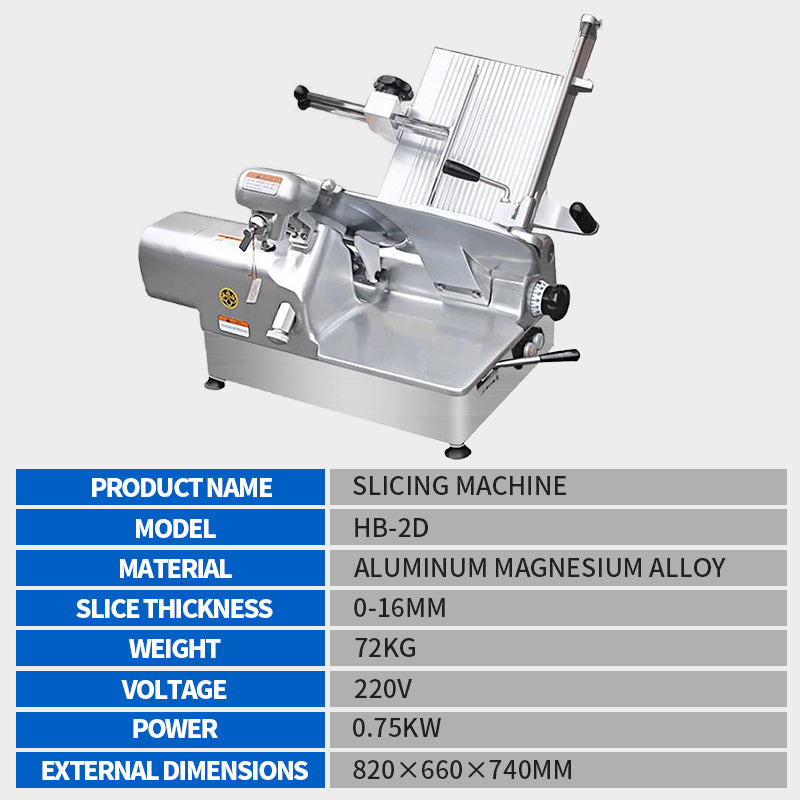 Fully automatic desktop commercial slicer