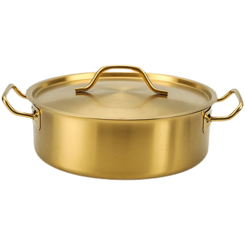 16cm Golden Hot Pot (No Grid)