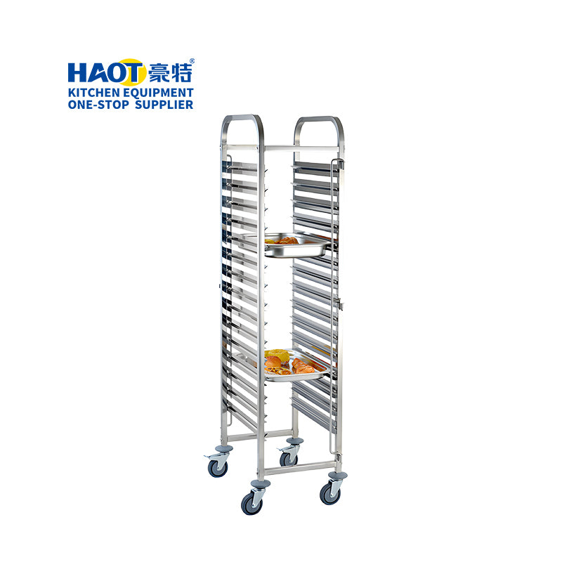 Heavy-Duty Stainless Steel GN Pan Cart (15-Tier)