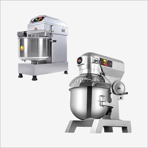 Dough kneading machines