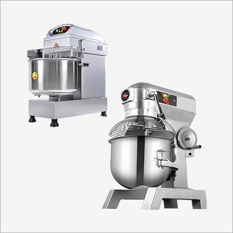 Dough kneading machines