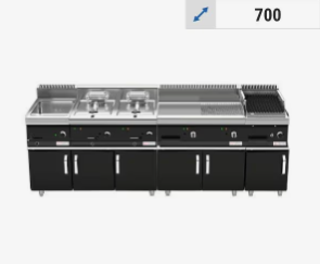 Cooking series MARIO - Black 700