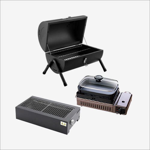Charcoal-, Gas- & Electric grills