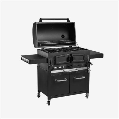 Charcoal grills closed