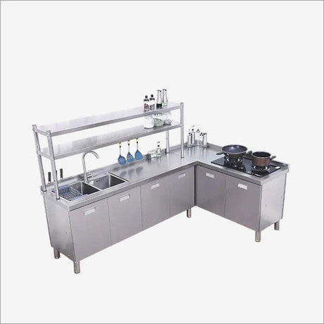 Corner work cabinets