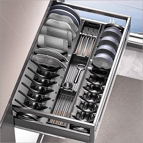 Drawer cabinets with upstand