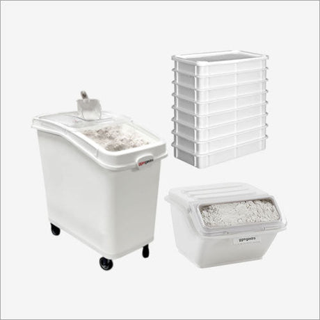 Flour and dough container