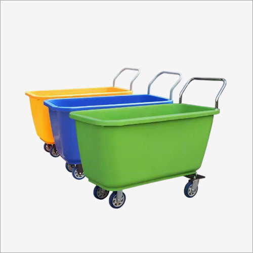 Flour trolley & container