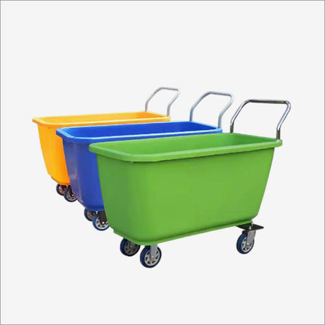 Flour trolley & container