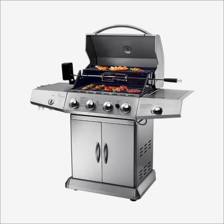 Gas grills closed