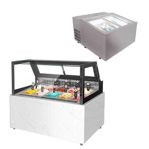 Ice cream counters