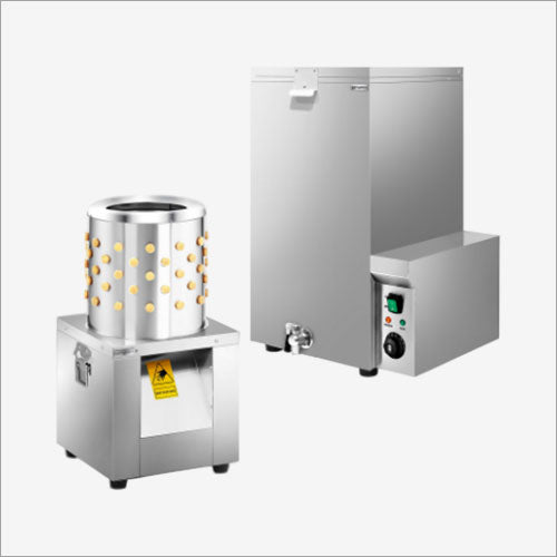 Poultry plucking machines & scalding kettles