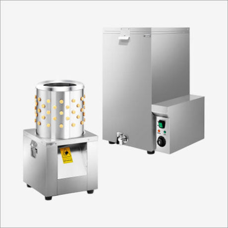 Poultry plucking machines & scalding kettles