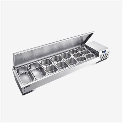 Saladettes with stainless steel top