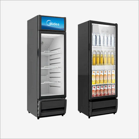 Storage refrigerators glass