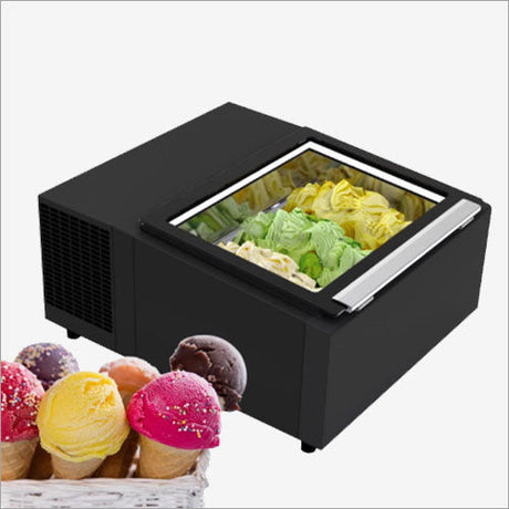 Table ice cream display cases - Static