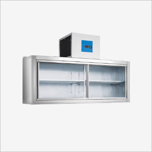 Wall cooling shelves open