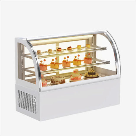 With refrigerated display case - glass