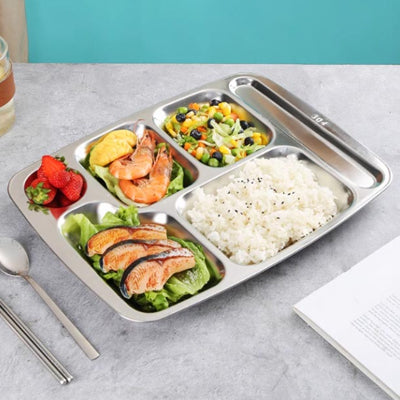 New Large Six-Square Fast Food Tray
