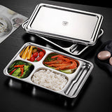 Extra large five compartment fast food plate (uncovered)
