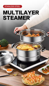 32cm multifunctional integrated pot