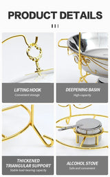 4.5L color diamond dining stove hanging furnace