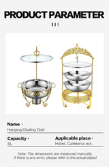 4.5L color diamond dining stove hanging furnace