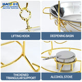 8L flower bud line dining stove hanging stove