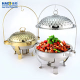 Food Warmer Gold / Silver Hanging Cheffing Dishes 8L