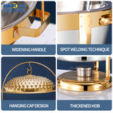 8L golden diamond dining stove hanging stove